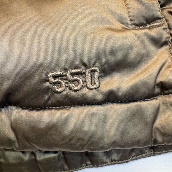 The North Face 550 Down Aconcagua Puffer Vest Womens L Brown Quilted - Picture 7 of 10